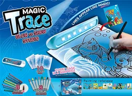 Magic Glow Drawing Book