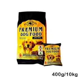 Premium Adult Dog Food 400g/10kg Chicken, Beef & Chees Flavour Dog Feed Dog Dry Food
