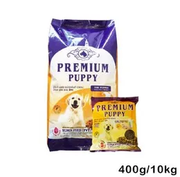 Premium Puppy Dog Food 400g/10kg Chicken, Milk & Chees Flavour Dog Feed Dog Dry Food