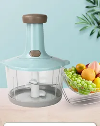 Multi funtion grinder Hand pushing cooker Food meat vegetable chopper