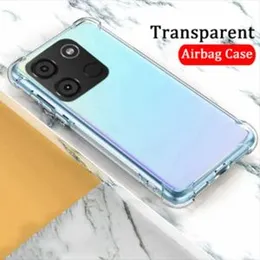 Shockproof Transparent Clear Case Back cover for ITEL A05s