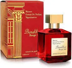Barakkat Rouge 540 - Extrait de Parfum - By Fragrance World - Perfume For Unisex, 100ml