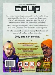 Coup Card Game (The Dystopian Universe)