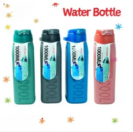 Eco-Friendly 1L Water Bottle BPA Free & Reusable, Lightweight & Portable, Ideal for sports, Office and outdoor activities