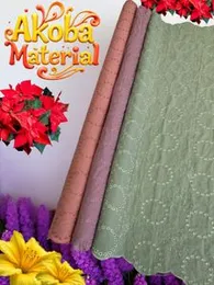 Pro Max Full Embroidery Fabrics â 52" Width | Premium Cotton | Limited Stock