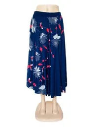 Chinese Floral skirt AD86O