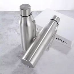 Portable Single Wall Stainless Steel Water Bottle (750ml)