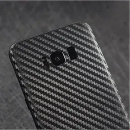 Carbon Fiber Back Sticker For Samsung Galaxy S8 Plus