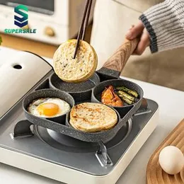 Multi Purpose 4 Hole Granite Coated Frypan