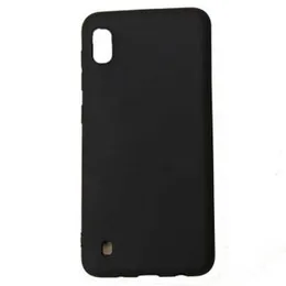 Samsung A10 Hard Silicon Cover 2MM Black Colour, 2MM Hard Silicon Back Cover for Samsung Galaxy A10, Durable Phone Case, Hard Silicon Cover