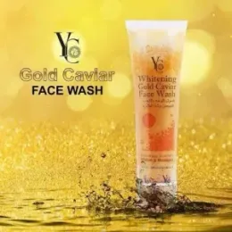 Whitening Gold Caviar Face Wash By YC Rejuvenating Glowing Face Wash for Men