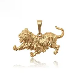 18K Gold Plated Tiger Design Pendant for Women & Men