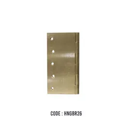 BRASS BEARING HINGES (SATIN) 6 X 6 X 4.5 MM