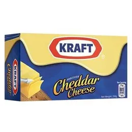Kraft Processed Cheddar Cheese - 250g