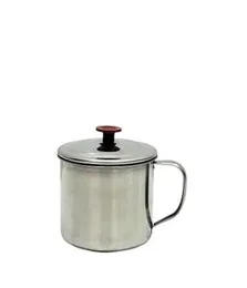 Silver Silver Mug With Lid Capacity High Quality 10cm