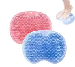 Wash Foot Bath Anti-skid Bath Mat Foot Brush Silica Gel Foot Rub Bathroom Massage Bath Dead Skin
