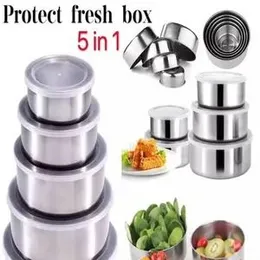 Food Containers Protect Fresh Box â 5 Pcs / PROTECT FRESH BOX ( 5 SETS )