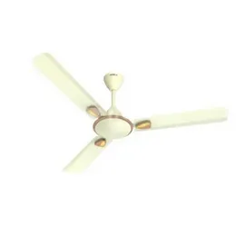 Havells Celia Decorative Ceiling Fan 1400mm White Gold - 75W 290 RPM Premium 3-Blade Design 2 Year Warranty