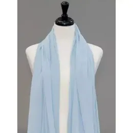 plain chiffon georgette scarf hijab