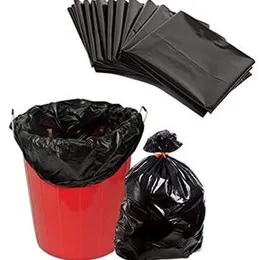Black Garbage Bag Large Trash Bags Dustbin Bag 36" x 28" Inch 10/100 Pack