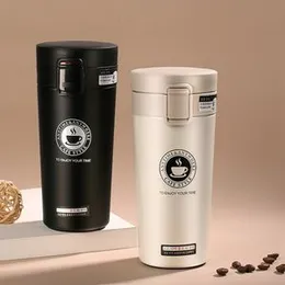 Tumbler Hot Fashion 380ml Stainless Steel Coffee Mug | Insulated Water Bottle | Hot & Cold Vacuum Flask | Premium Travel Thermos Cup | Portable Leakpr