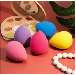 4 Pcs Flawless Beauty Makeup Foundation Blender Sponge Cosmetic Powder Puff - Women's & Girl's Glam Belle Makeup Foundation Cosmetic Soft Sponge Powde
