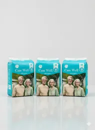 Carewell | Adult Diapers | Medium 10 Pcs