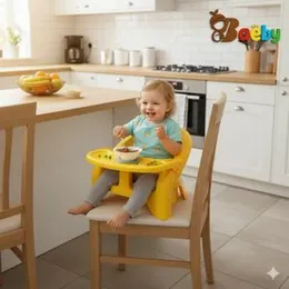 Baby  Plastic Chair | High Chair | Eating | Feeding Booster Seat with Detachable Tray