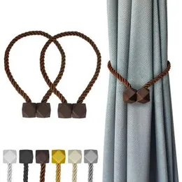 magnetic curtain tie backs