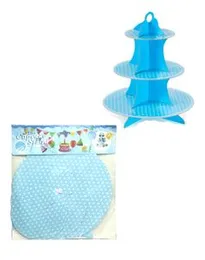 3 Tier Cardboard Cup Cake Stand pcs