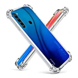 Luxury Shockproof Thickballoon Transparent Back Cover for Redmi Note 9