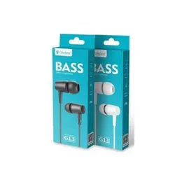 Celebrat G13 3.5mm Wired Earphones Black