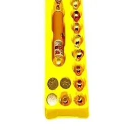 Multicolor 12 in 1 Metal Laser Light Keychain for Kids,