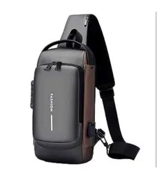 Anti Theft Travel Cross Body Bag with USB