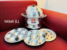 Idly Set Large â Durable Stainless Steel | Multi-Tier Steamer | Home & Commercial Use