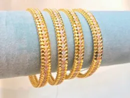 Unique Golden Designer For Women Jewellery Bangles And Girls (1Pair)