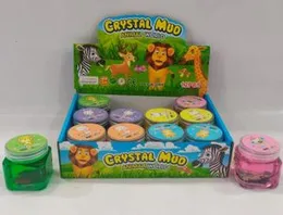 Crystal Mud Animal World Kids Creative Colorful Slime Toy 1 PCS