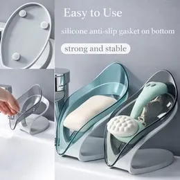 Leaf Design Soap Holder Sponge Rack