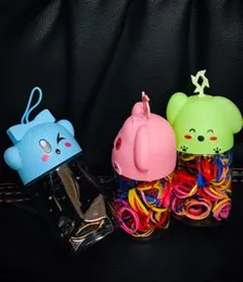 Character Bottle Hair Tie Set