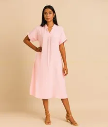 Light Pink Dc Frock 01