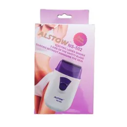 Alstow Electric Ladies Shaver - 3 Side of the Safety Blade Shaving Without Damaging the Skin for Women (NS-502) (Battery Operated)