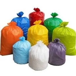 Colour Garbage Bag Large Trash Bags Dustbin Bag 36" x 20" Inch 10 Pack