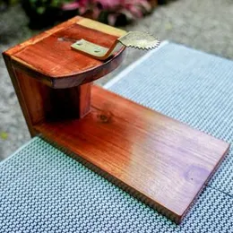 Wood Coconut Scrubber