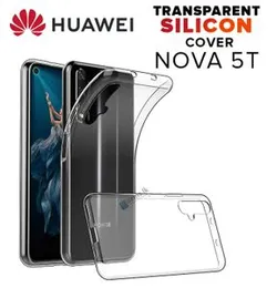 ThickBallon Clear Transparent Silicone Case back cover For Huawei Nova 5T