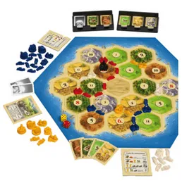 Klaus Teuber's Catan Board Game - Trade Build Settle - Catan Extension for 5-6 Players