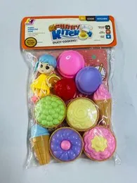 Pretend Play Food Set, Cute Dessert Cake, Ice Cream and Food Toys, Kids Kitchen Food Play, Birthday Gift for Children, Develop Imagination