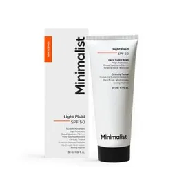 Minimalist Light Fluid SPF 50 FACE SUNSCREEN
