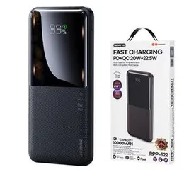 Remax RPP-622 Cynlle Series 10000mAh 22.5W Super Fast Charging Power Bank with LED Display