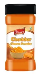 Desire Cheddar Cheese Powder Seasoning for Popcorn, Pasta, Pizza, Nachos, Fries, 50 Gram