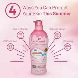 A Bonne Milk Lightening Lotion with Collagen Pump 500ml